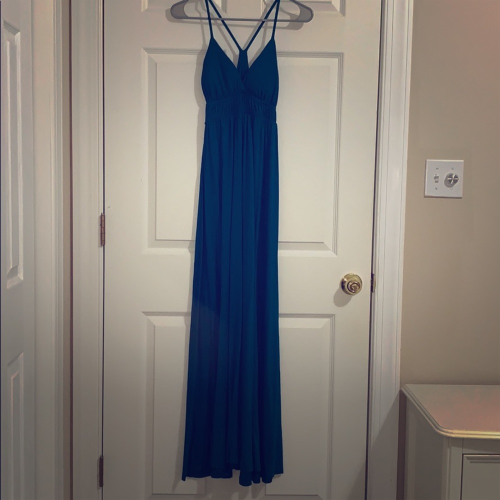 Strap Maxi dress with racer back S/M